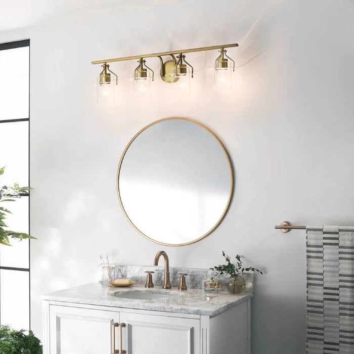 Kichler 55080 Everett 4-lt 34" Vanity Light