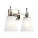 Kichler 55091 Cosabella 2-lt 15" Vanity Light-Polished Nickel