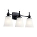Kichler 55092 Cosabella 3-lt 24" Vanity Light-Black