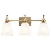 Kichler 55092 Cosabella 3-lt 24" Vanity Light-Champagne Bronze