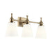 Kichler 55092 Cosabella 3-lt 24" Vanity Light-Champagne Bronze
