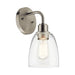 Kichler 55100 Meller 1-lt 11" Tall Wall Sconce-Brushed Nickel