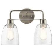 Kichler 55101 Meller 2-lt 15" Vanity Light