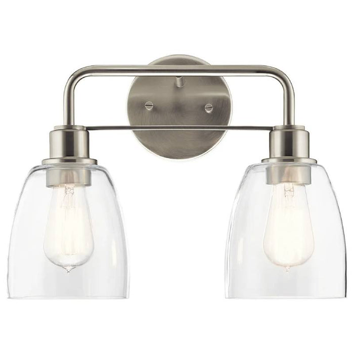 Kichler 55101 Meller 2-lt 15" Vanity Light