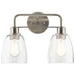Kichler 55101 Meller 2-lt 15" Vanity Light