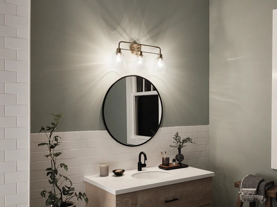 Kichler 55102 Meller 3-lt 24" Vanity Light