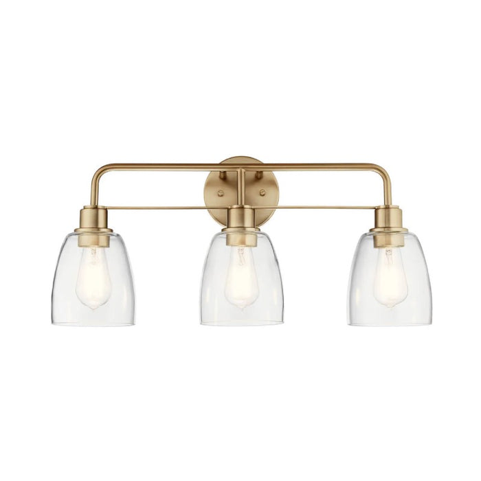 Kichler 55102 Meller 3-lt 24" Vanity Light-Champagne Bronze