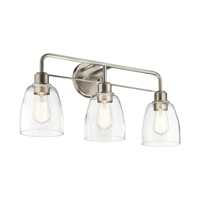Kichler 55102 Meller 3-lt 24" Vanity Light-Brushed Nickel