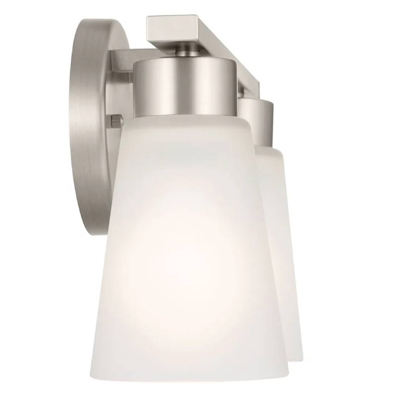 Kichler 55120 Stamos 2-lt 13" Vanity Light-Brushed Nickel