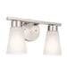 Kichler 55120 Stamos 2-lt 13" Vanity Light-Brushed Nickel