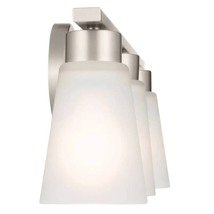 Kichler 55121 Stamos 3-lt 22" Vanity Light-Brushed Nickel