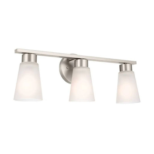 Kichler 55121 Stamos 3-lt 22" Vanity Light-Brushed Nickel