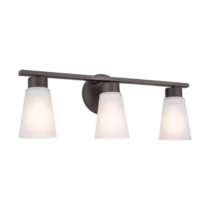 Kichler 55121 Stamos 3-lt 22" Vanity Light-Olde Bronze