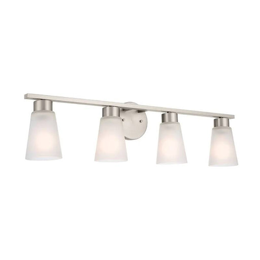Kichler 55122 Stamos 4-lt 31" Vanity Light-Brushed Nickel