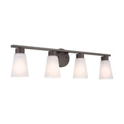 Kichler 55122 Stamos 4-lt 31" Vanity Light-Olde Bronze