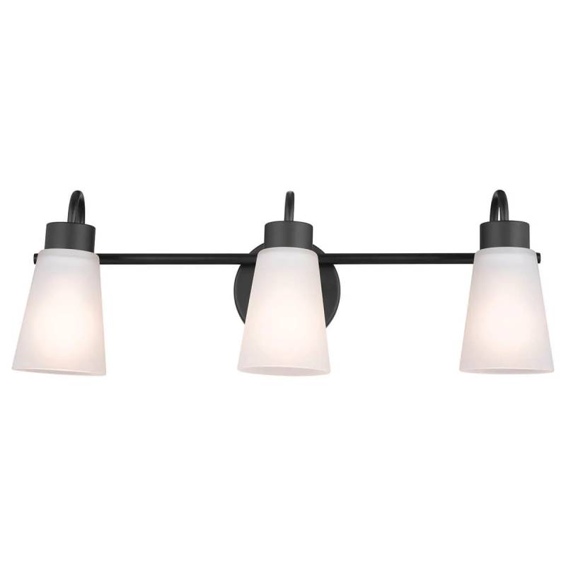 Kichler 55126 Erma 3-lt 23" Vanity Light-Black