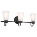 Kichler 55126 Erma 3-lt 23" Vanity Light-Black