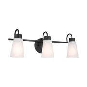 Kichler 55126 Erma 3-lt 23" Vanity Light-Black