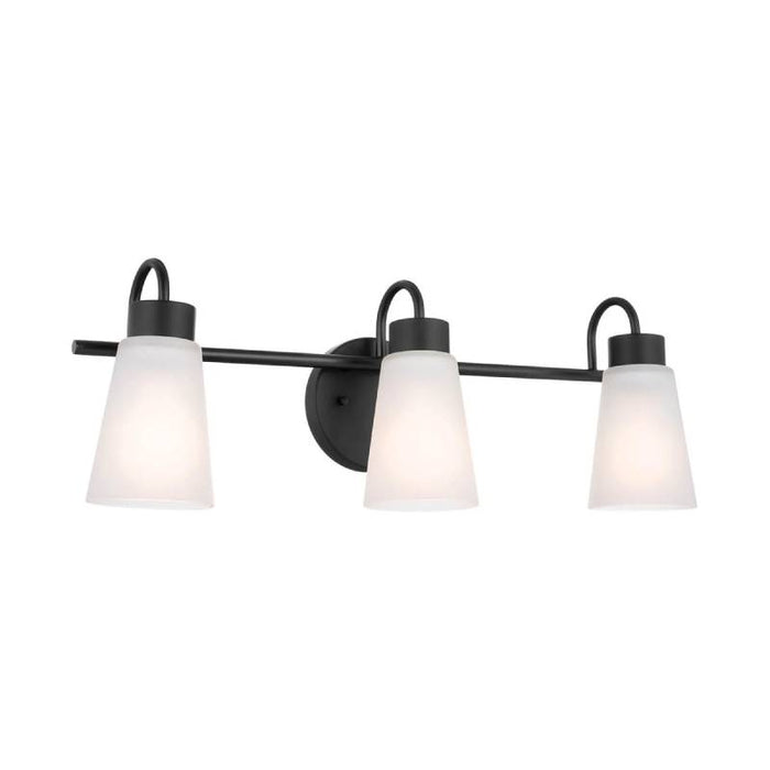 Kichler 55126 Erma 3-lt 23" Vanity Light-Black