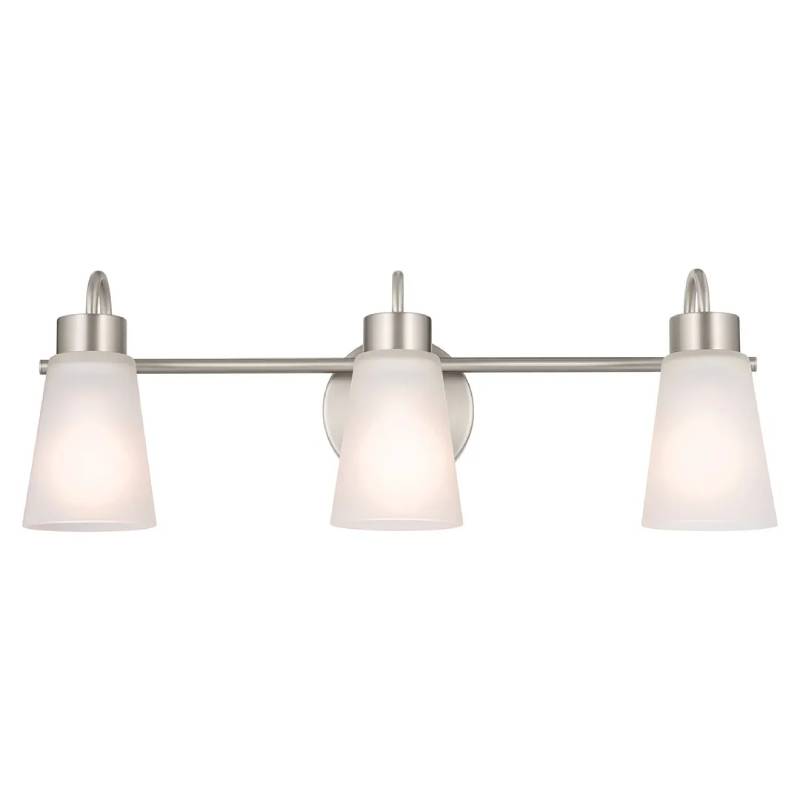 Kichler 55126 Erma 3-lt 23" Vanity Light-Brushed Nickel