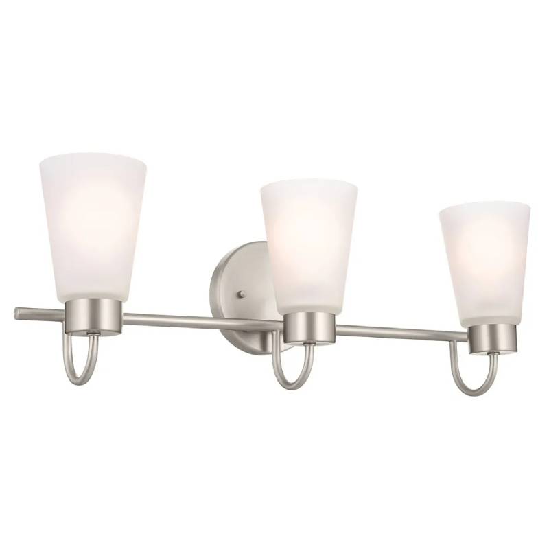 Kichler 55126 Erma 3-lt 23" Vanity Light-Brushed Nickel