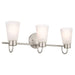 Kichler 55126 Erma 3-lt 23" Vanity Light-Brushed Nickel
