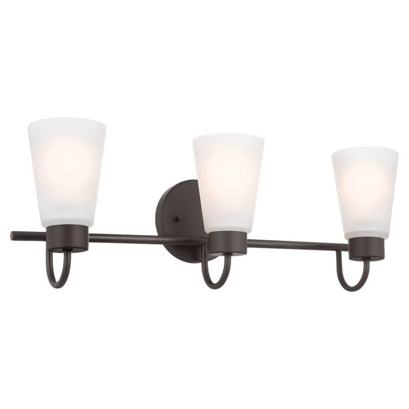 Kichler 55126 Erma 3-lt 23" Vanity Light-Olde Bronze