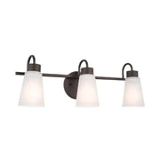 Kichler 55126 Erma 3-lt 23" Vanity Light-Olde Bronze