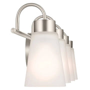 Kichler 55127 Erma 4-lt 33" Vanity Light-Brushed Nickel