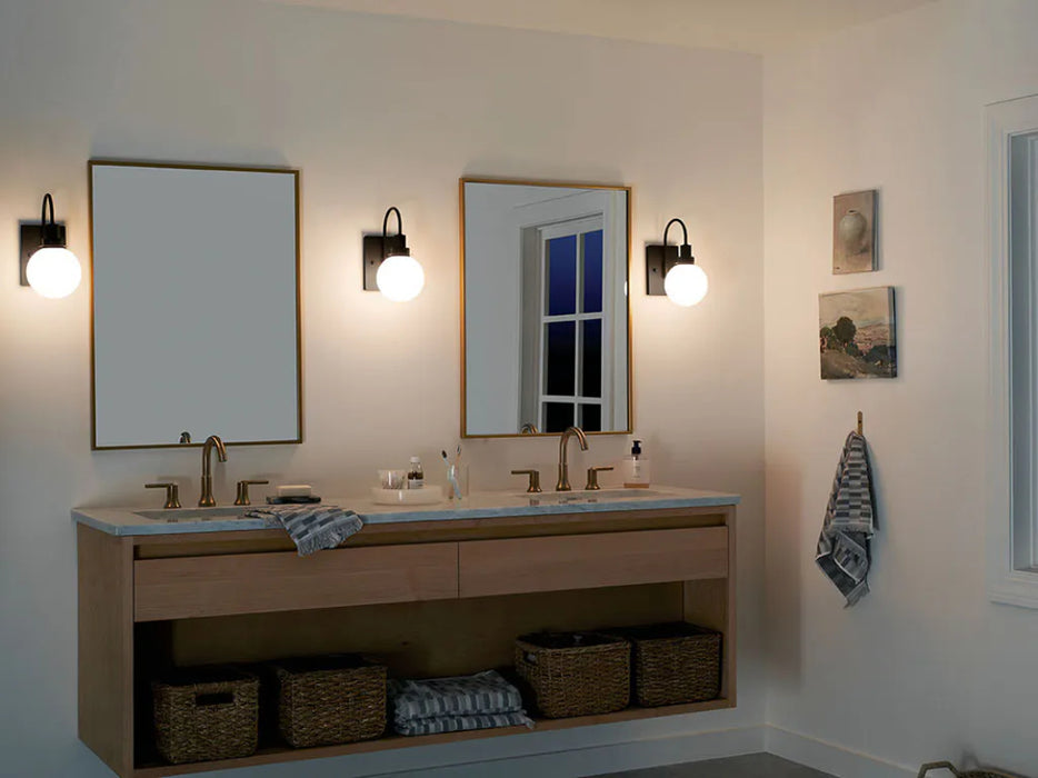 Kichler 55149 Hex 1-lt 12" Tall Wall Sconce
