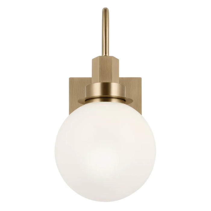 Kichler 55149 Hex 1-lt 12" Tall Wall Sconce-Champagne Bronze