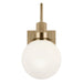 Kichler 55149 Hex 1-lt 12" Tall Wall Sconce-Champagne Bronze