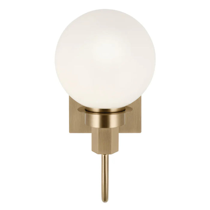 Kichler 55149 Hex 1-lt 12" Tall Wall Sconce-Champagne Bronze