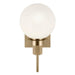 Kichler 55149 Hex 1-lt 12" Tall Wall Sconce-Champagne Bronze