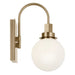 Kichler 55149 Hex 1-lt 12" Tall Wall Sconce-Champagne Bronze