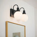 Kichler 55150 Hex 2-lt 14" Vanity Light