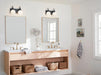 Kichler 55150 Hex 2-lt 14" Vanity Light