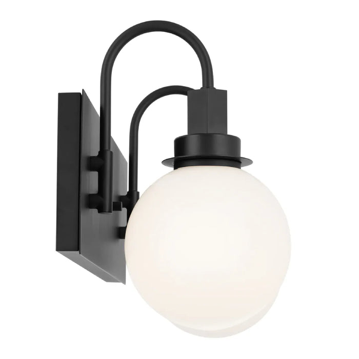 Kichler 55150 Hex 2-lt 14" Vanity Light-Black