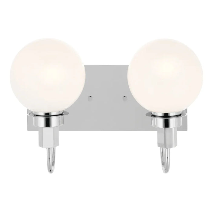 Kichler 55150 Hex 2-lt 14" Vanity Light-Chrome