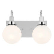 Kichler 55150 Hex 2-lt 14" Vanity Light-Chrome