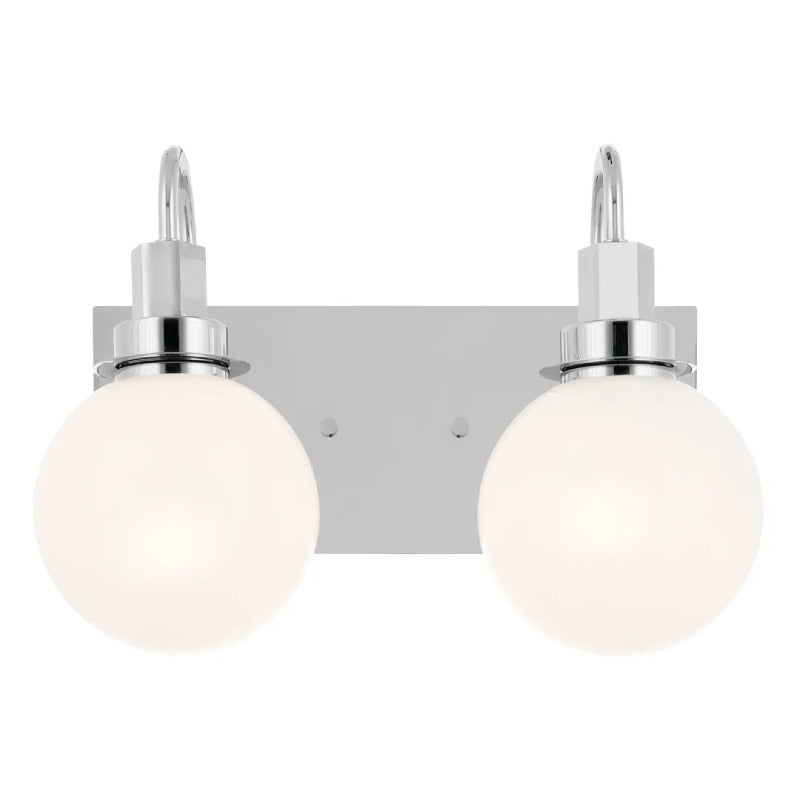 Kichler 55150 Hex 2-lt 14" Vanity Light-Chrome