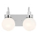 Kichler 55150 Hex 2-lt 14" Vanity Light-Chrome