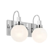 Kichler 55150 Hex 2-lt 14" Vanity Light-Chrome