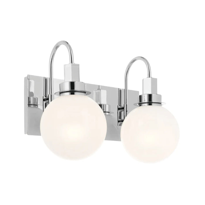 Kichler 55150 Hex 2-lt 14" Vanity Light-Chrome