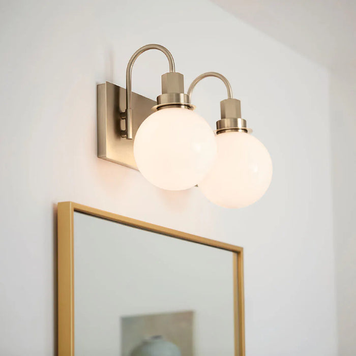 Kichler 55150 Hex 2-lt 14" Vanity Light