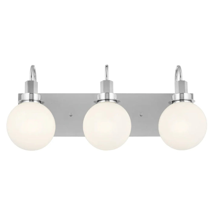 Kichler 55151 Hex 3-lt 23" Vanity Light-Chrome