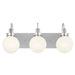 Kichler 55151 Hex 3-lt 23" Vanity Light-Chrome