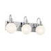 Kichler 55151 Hex 3-lt 23" Vanity Light-Chrome