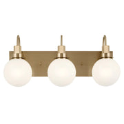 Kichler 55151 Hex 3-lt 23" Vanity Light-Champagne Bronze