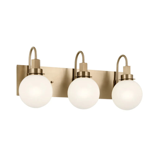 Kichler 55151 Hex 3-lt 23" Vanity Light-Champagne Bronze